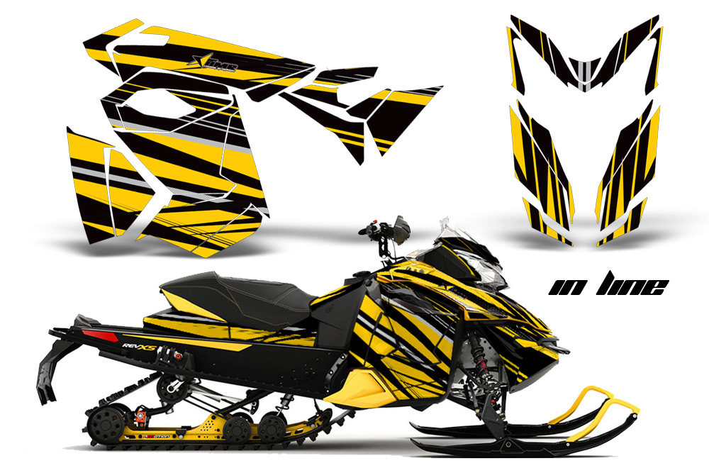 Ski-Doo Rev XS MXZ Renegade 2013 Graphics Kit IL Y